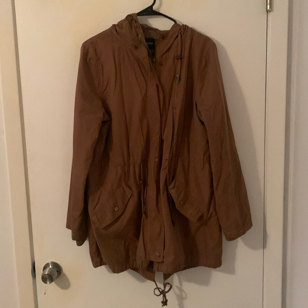 Brown Parka Jacket - image 3